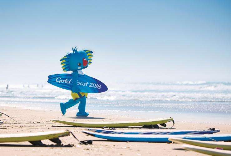 Borobi, GC2018, Surfers Paradise, Gold Coast, Queensland