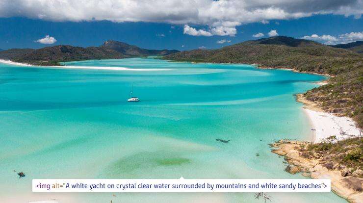Aerial view looking towards Whitehaven Beach from Hill Inlet, Whitsundays, QLD © Tourism and Events Queensland