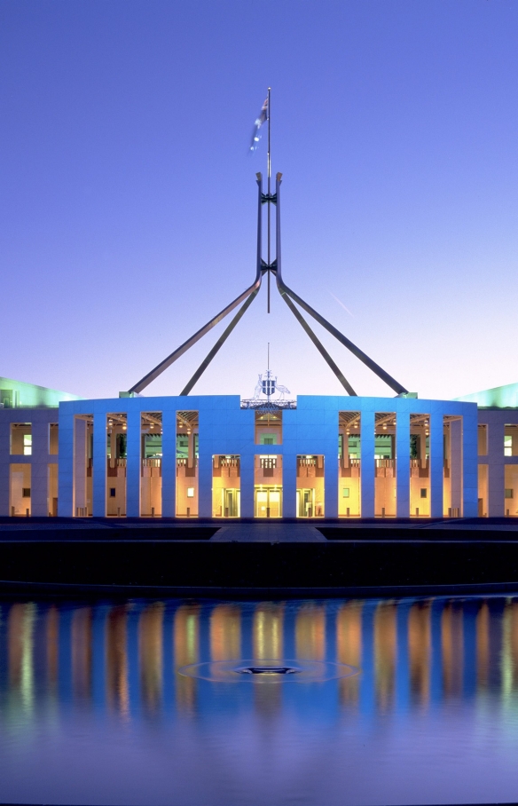 Parliament House, Canberra, ACT © Tourism Australia