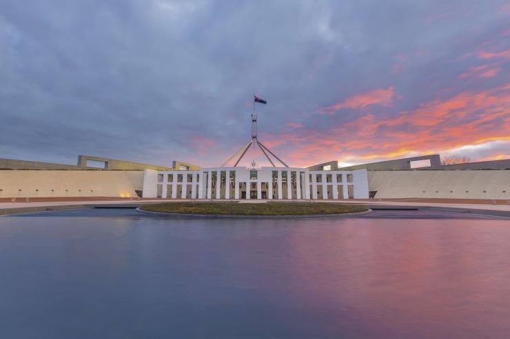 Parliament House, Canberra, ACT © VisitCanberra