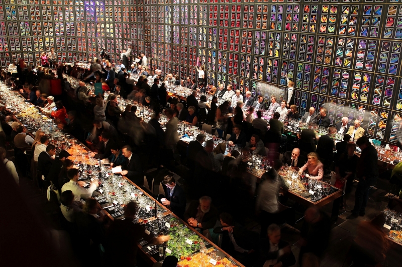 Invite the World to Dinner at The Nolan Gallery, MONA, Hobart, TAS © 2014 Getty Images