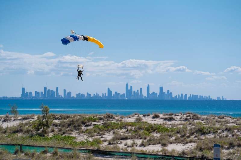 GC Skydive, Gold Coast, QLD © Tourism Australia