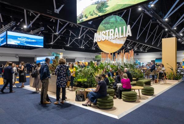 DNSW café at Australian Tourism Exchange (ATE) © Tourism Australia