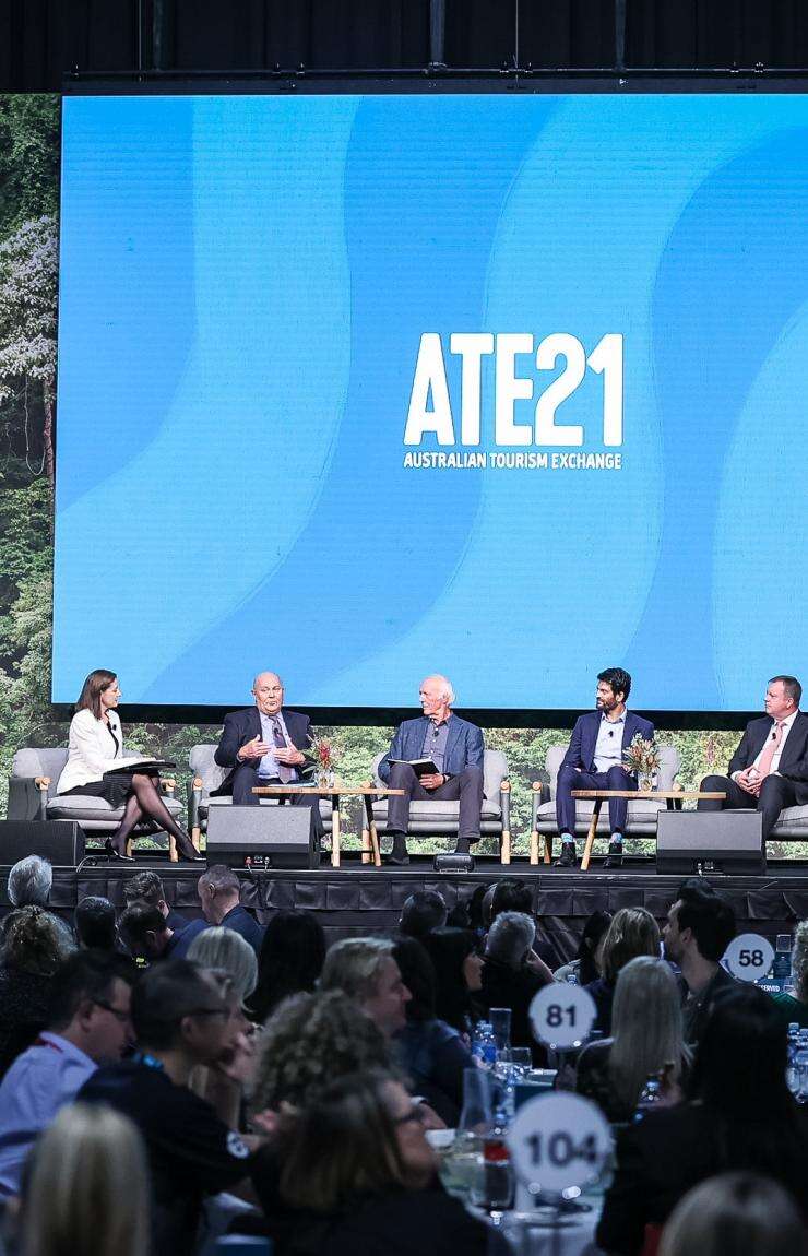 ATE21 Live panel discussion © Tourism Australia