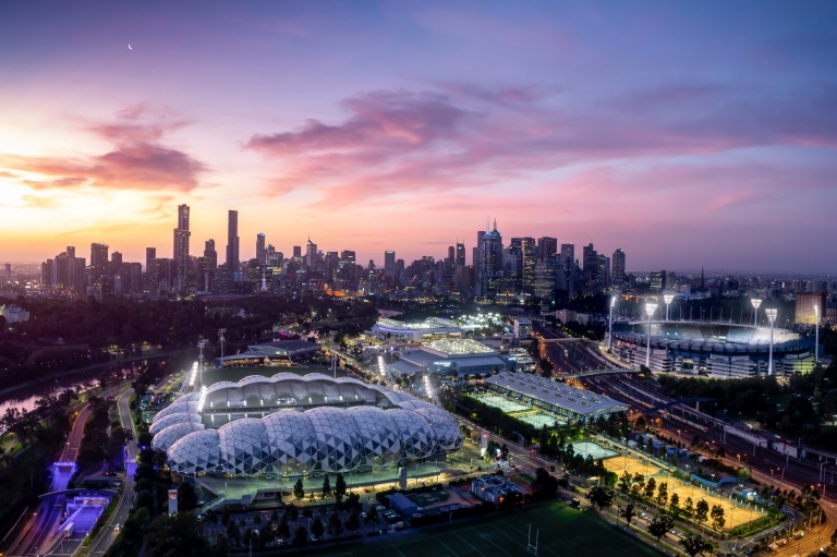 Melbourne's Sports Precincts, Melbourne, VIC © jasper glavanics photography