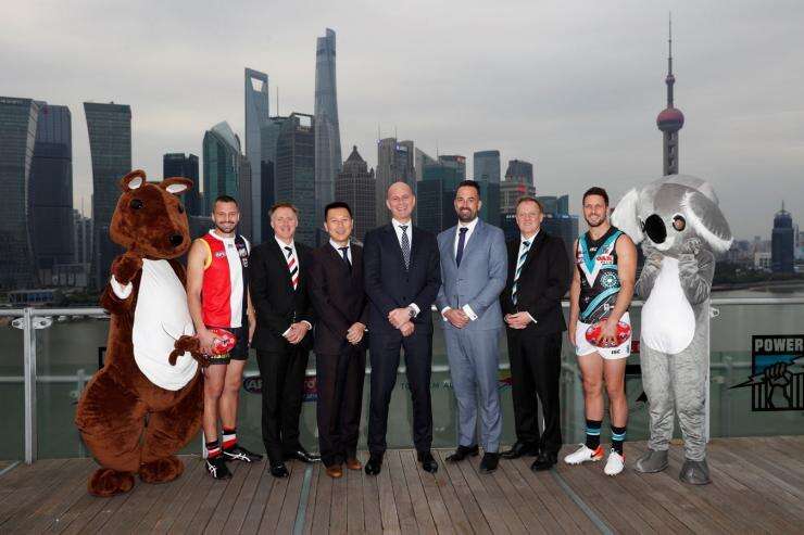 AFL premiership in China - Copyright © Tourism Australia