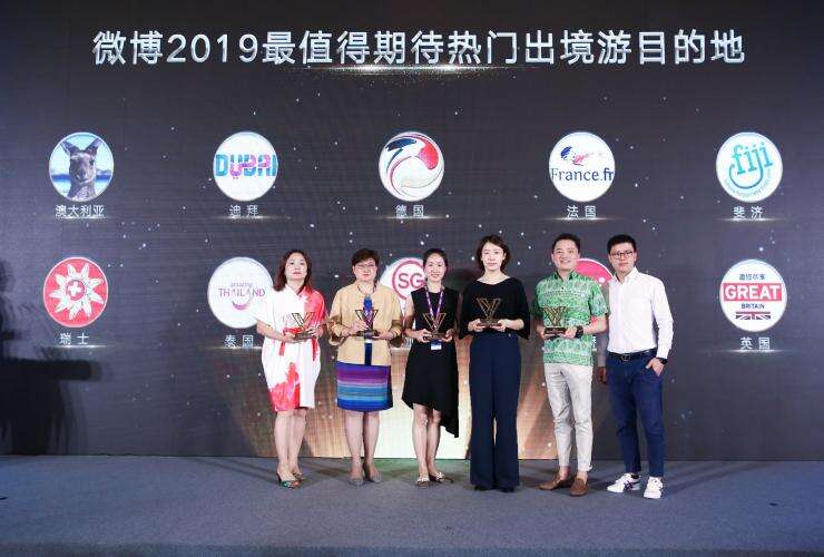 Weibo 2019 Award © Tourism Australia 