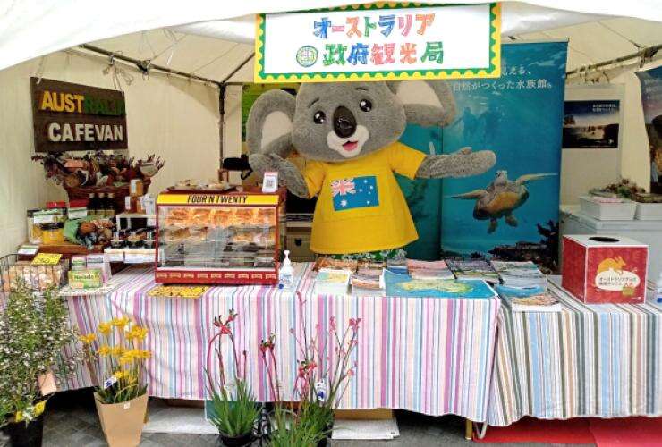 Australia participates in the Tabi Salad EXPO in Japan © Tourism Australia