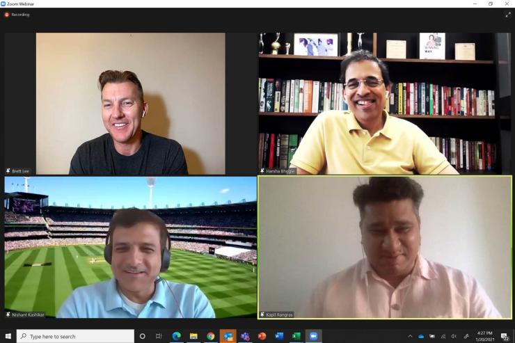 Indian Travel Trade with Brett Lee and Harsha Bhogle