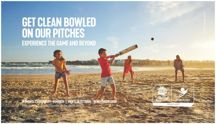 Indian tourists targeted in new cricket campaign © Tourism Australia