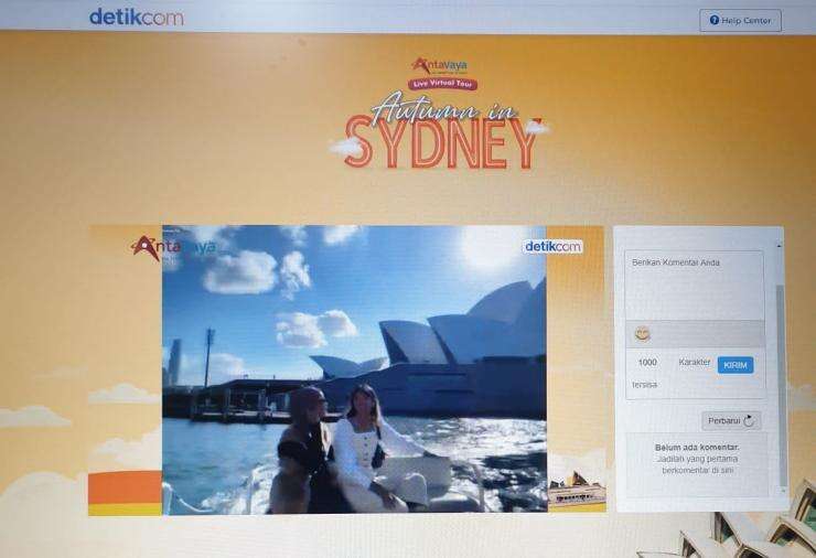 Detik.com Virtual Tour © Tourism Australia