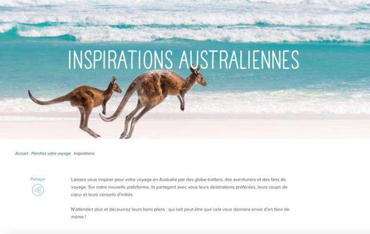 'Inspirations Australiennes' - Copyright © Tourism Australia