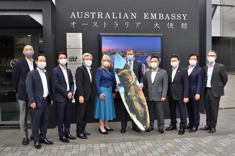 Minister for Tourism visits Japan © Tourism Australia 
