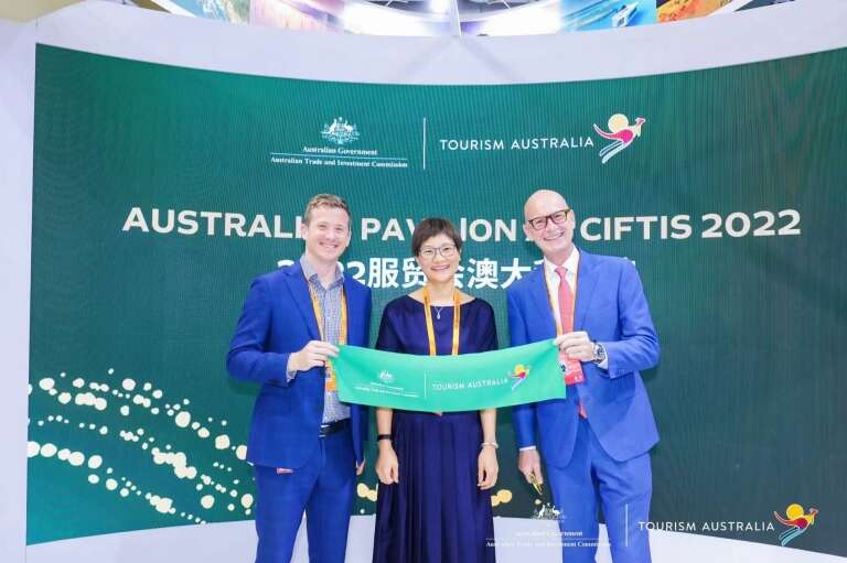 Tourism Australia in China, October 2022 © Tourism Australia