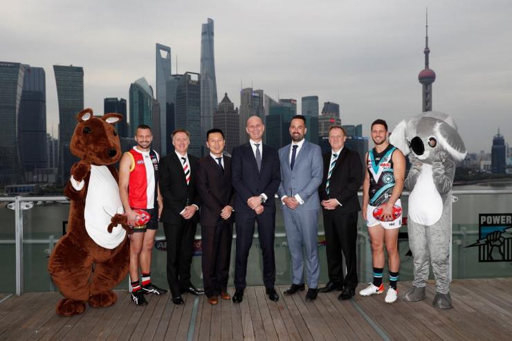 AFL premiership in China © Tourism Australia AFL premiership in China © Tourism Australia