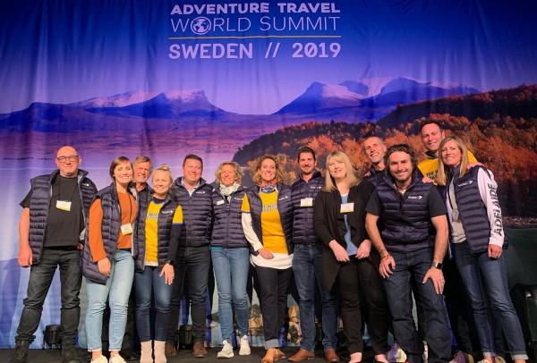 Tourism Australia team at Adventure Travel World Summit, Sweden © Tourism Australia