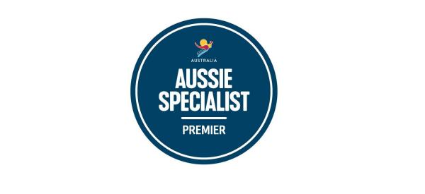 Aussie Specialist Program - Premier badge © Tourism Australia