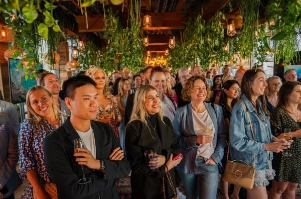 Australian tourism supporters gather in London, July 2022 © Tourism Australia