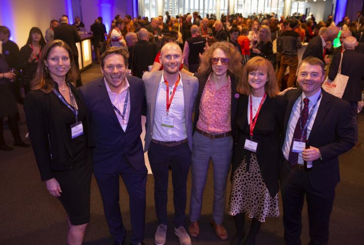 Tourism Australia wtih British media at IMM 19, London, England © www.mikegoldwater.com