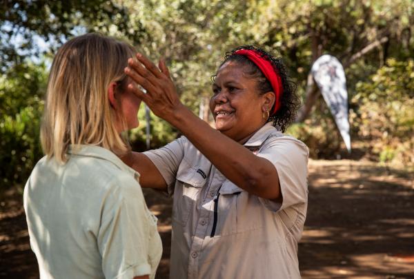 Woman on a tour, Durack, Kimberley, Western Australia © Tourism Australia