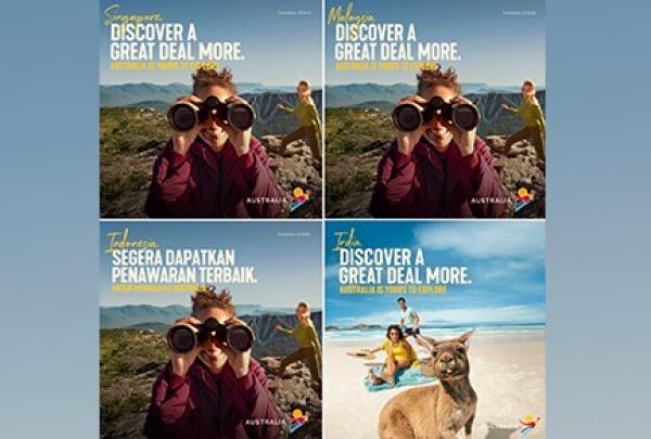 ‘WANDERful Australia’ receives ASTRID Award, April 2022 © Tourism Australia