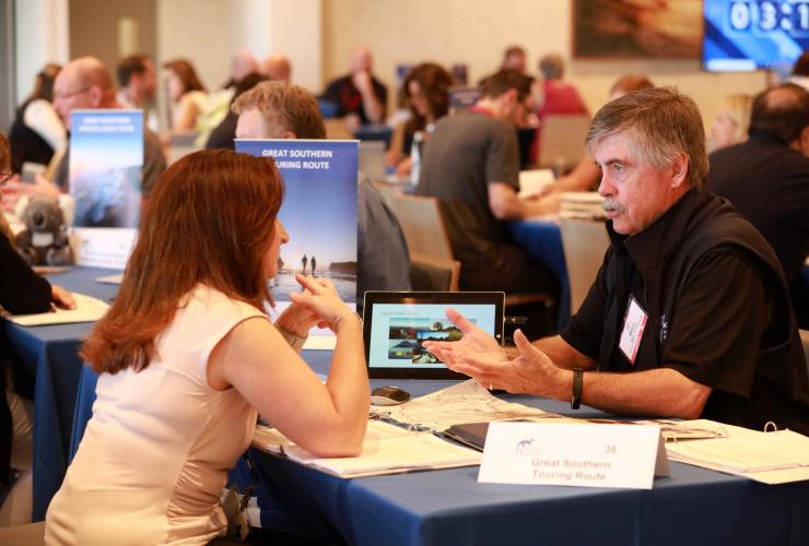 Driving business from North America at 2019 Australia Marketplace © Tourism Australia Driving business from North America at 2019 Australia Marketplace © Tourism Australia
