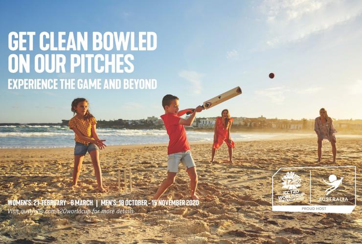 Indian tourists targeted in new cricket campaign © Tourism Australia Indian tourists targeted in new cricket campaign © Tourism Australia