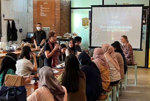 Indonesian media meet and greet Tourism Australia at luncheon © Tourism Australia