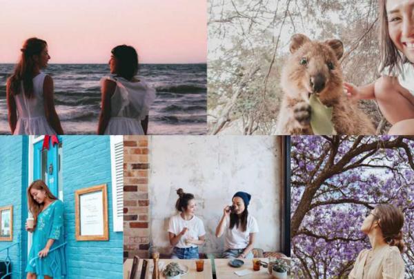 Japanese influencers for 'UnDiscover Australia' © Tourism Australia