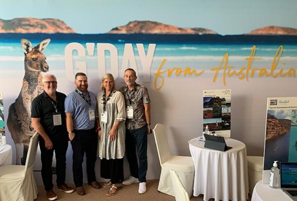 Tourism Australia at the annual International Luxury Travel Market North America in Mayakoba, Mexico