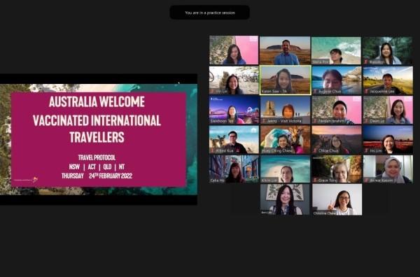 Singapore and Malaysia trade training launched © Tourism Australia