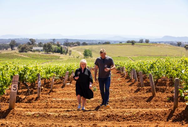 Field trip with Curtis Stone at Tyrrells Wines, Hunter Valley, New South Wales © Tourism Australia