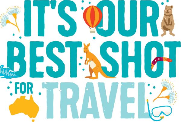 It's Our Best Shot for Travel © Tourism Australia