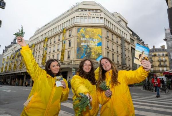 ‘Colours of Australia’, BHV Marais, Paris © Tourism Australia