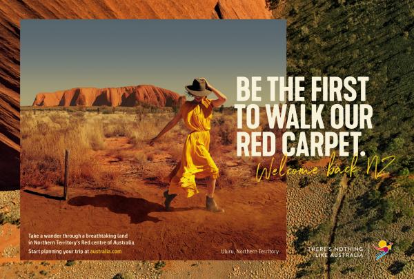 Be the First - NZ campaign © Tourism Australia