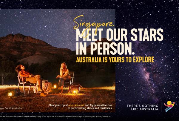 Singapore, Yours to Explore Campaign, 2022 © Tourism Australia