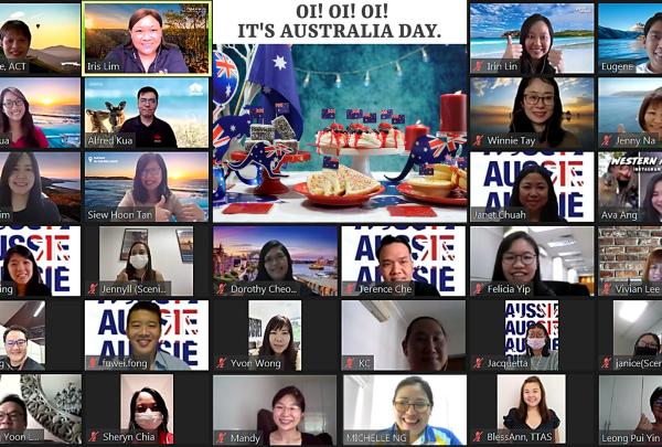 Tourism Australia Singapore team © Tourism Australia