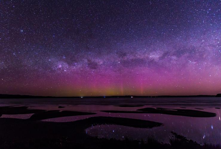 Aurora Australis from Strahan, Tasmania © Dietmar Kahles, Tourism Tasmania Aurora Australis from Strahan, Tasmania © Dietmar Kahles, Tourism Tasmania