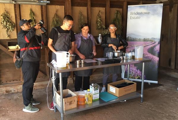 Filming Australian travel series - Malaysia © Tourism Australia