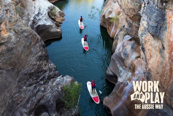Work and Play the Aussie Way Campaign 2022 © Tourism Australia