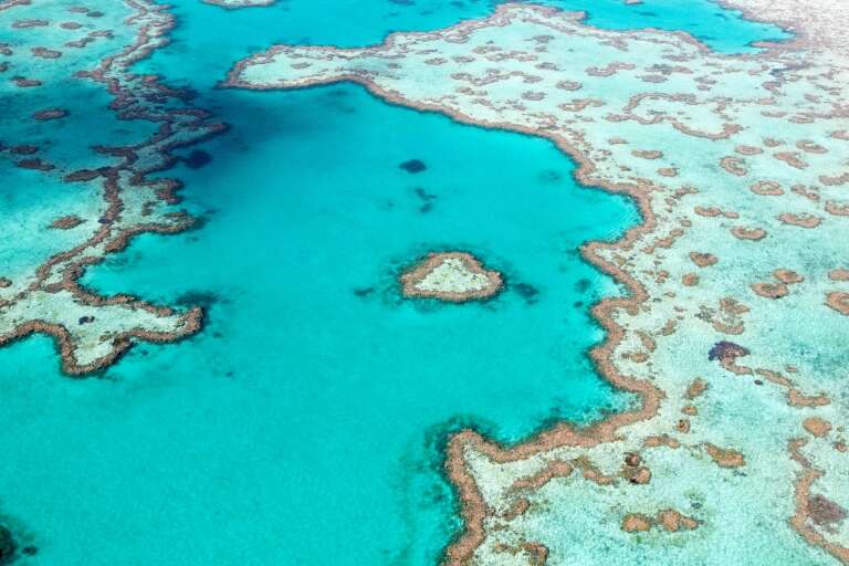 Heart Reef, Great Barrier Reef, Queensland © Tourism Australia