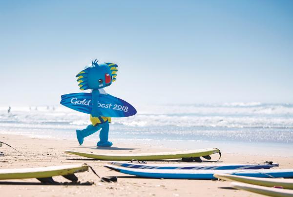 Borobi, GC2018, Surfers Paradise, Gold Coast, Queensland