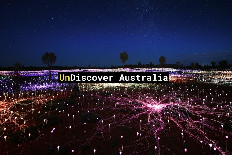 UnDiscover Australia - Field of Light, Uluru-Kata Tjuta National Park, NT