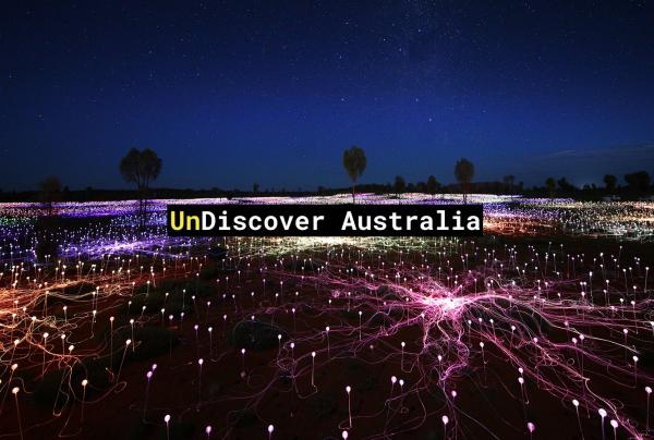 UnDiscover Australia - Field of Light, Uluru-Kata Tjuta National Park, Northern Territory © Tourism Australia