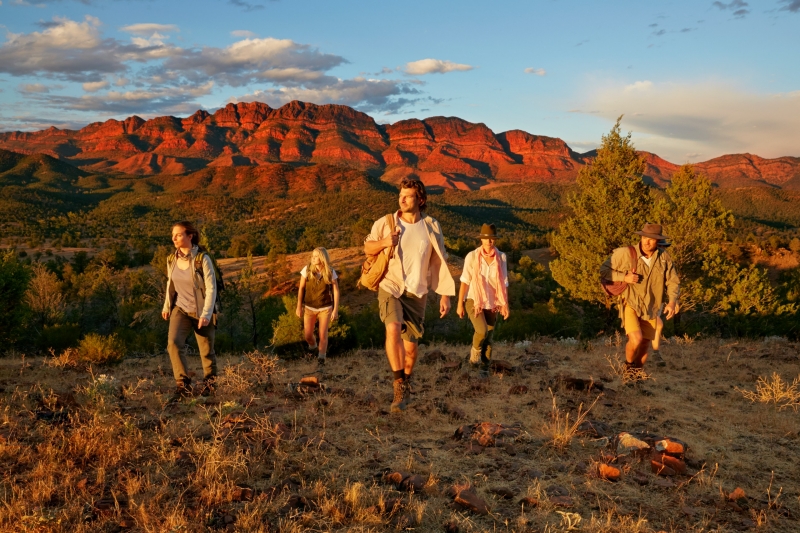 The Arkaba Walk, Ruger's Hill, Flinders Ranges, South Australia © Tourism Australia