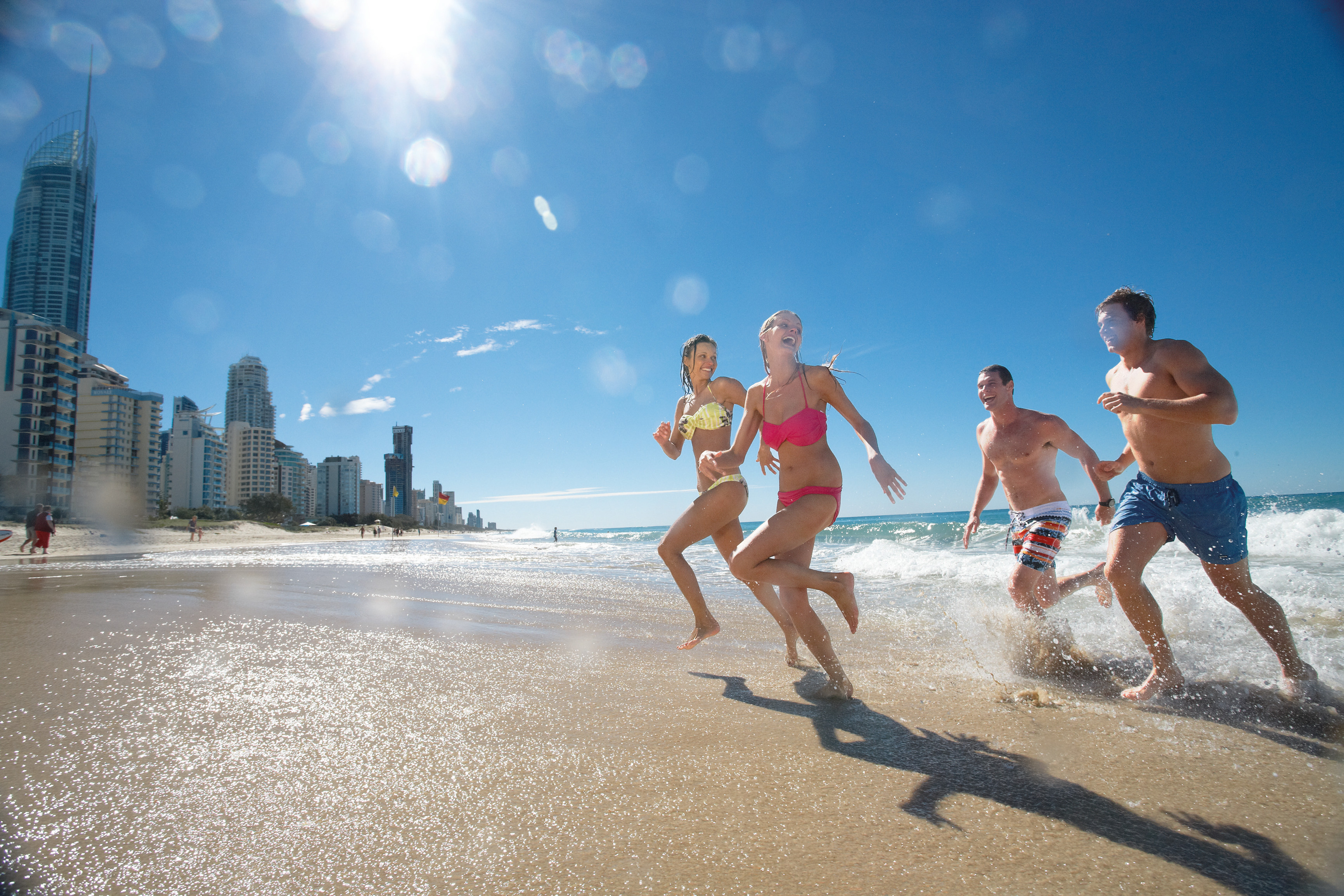 Серферс Парадайз Австралия. Голд-Кост Австралия туризм. Surfers Paradise Gold Coast. Gold Coast Surfers Paradise Beach Australia.