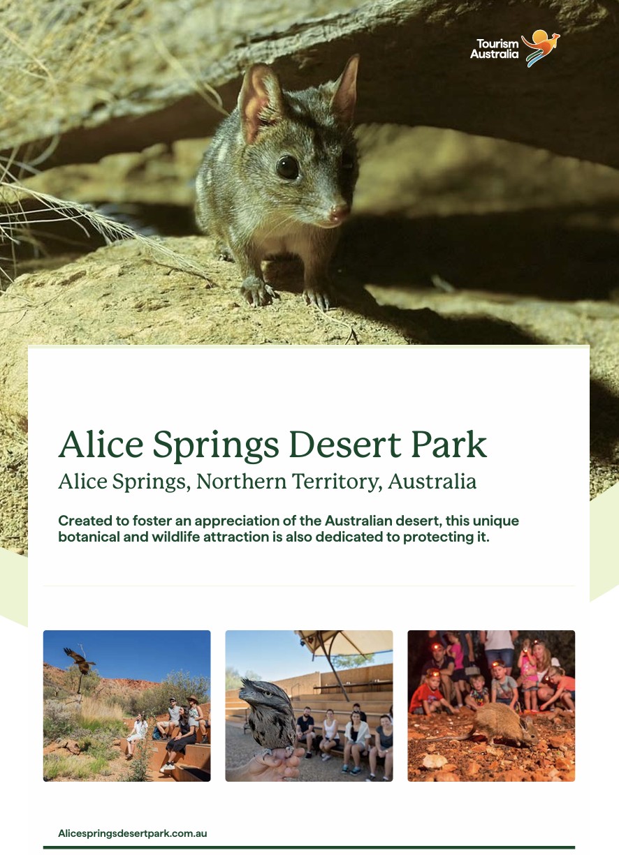 Alice Springs Desert Park © Tourism Australia