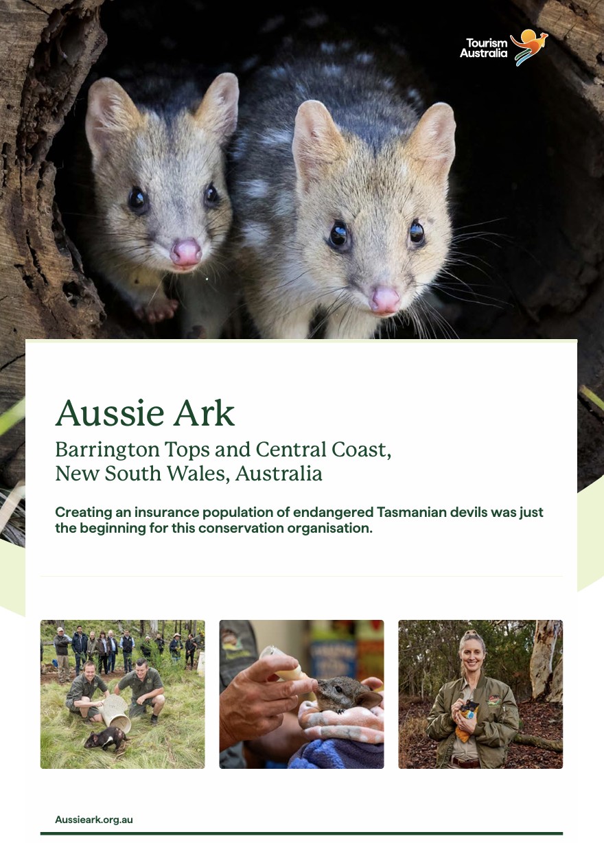 Aussie Ark Aus Reptile Park © Tourism Australia
