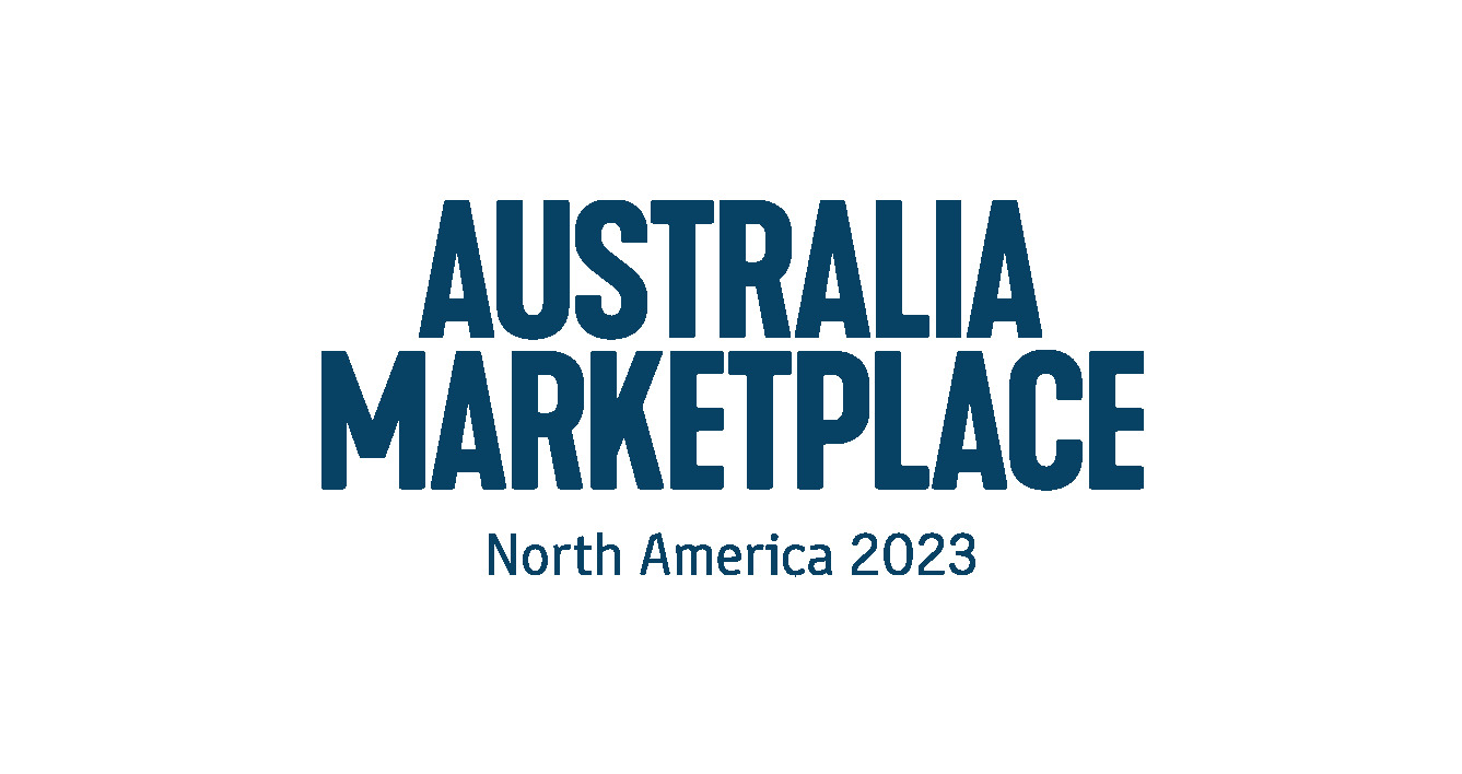 Australia Marketplace North America 2023 logo © Tourism Australia Australia Marketplace North America 2023 logo © Tourism Australia