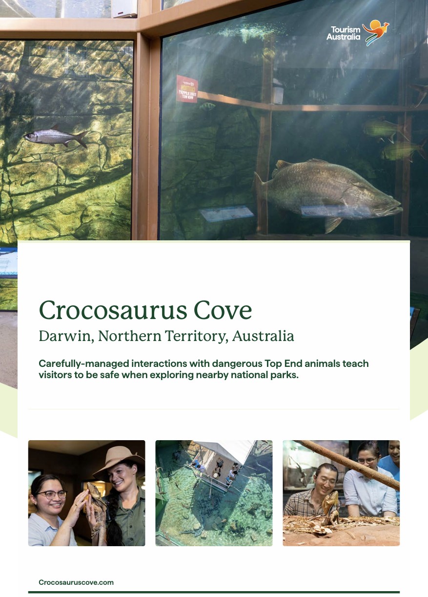 Crocosauraus Cove © Tourism Australia